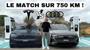 Model X vs. Audi e-tron: SUVs Eléctricos de Gama Alta