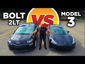 Tesla Model 3 vs. Chevrolet Bolt EUV: Sedanes Compactos Eléctricos