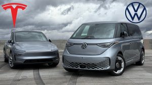 Comparativa Model Y vs. Volkswagen ID. Buzz: SUVs Eléctricos con Estilo
