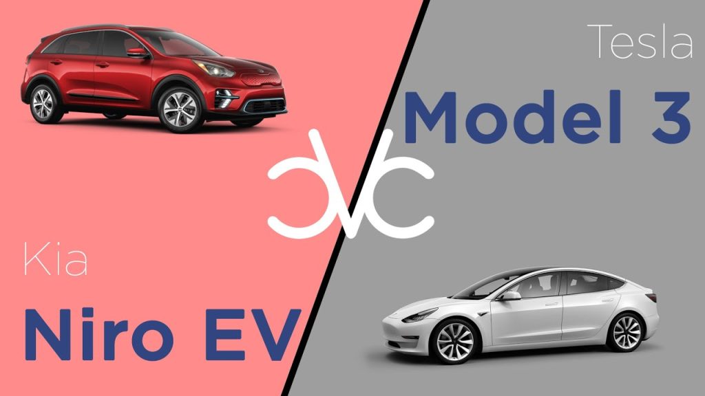 Tesla Model 3 vs. Kia Niro EV: Sedanes Compactos Eficientes