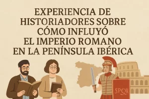 experiencia de historiadores sobre Cómo influyó el Imperio Romano en la península ibérica