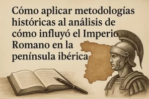 cómo aplicar metodologías históricas al análisis de Cómo influyó el Imperio Romano en la península ibérica