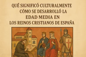 qué significó culturalmente Cómo se desarrolló la Edad Media en los reinos cristianos de España