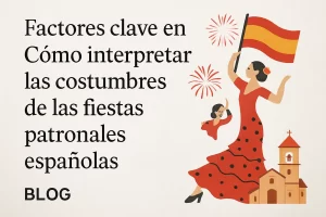factores clave en Cómo interpretar las costumbres de las fiestas patronales españolas