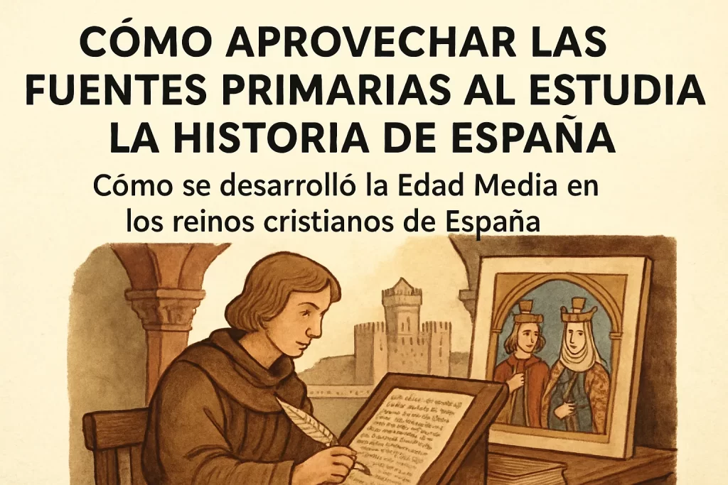 cómo aprovechar las fuentes primarias al estudiar la historia de España Cómo se desarrolló la Edad Media en los reinos cristianos de España