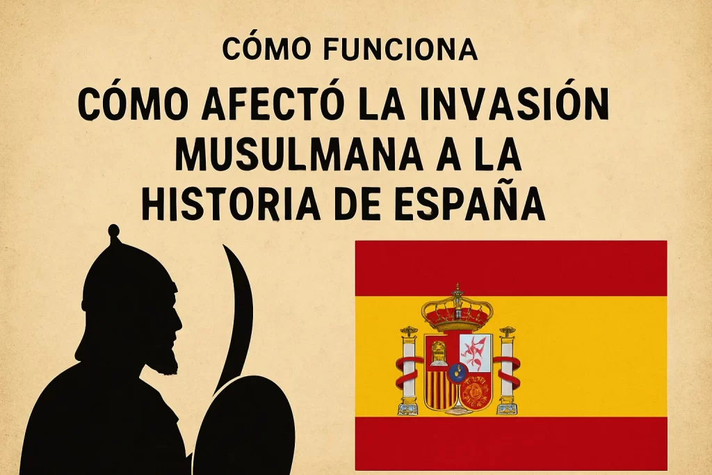 cómo funciona Cómo afectó la invasión musulmana a la historia de España