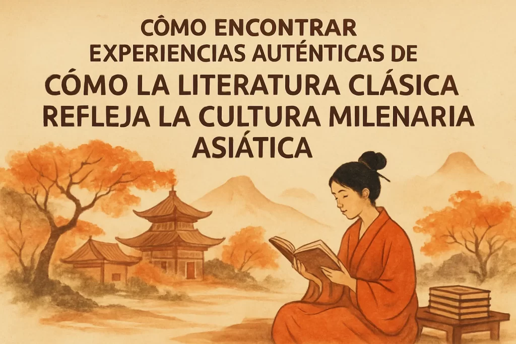 cómo encontrar experiencias auténticas de Cómo la literatura clásica refleja la cultura milenaria asiática