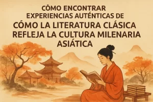 cómo encontrar experiencias auténticas de Cómo la literatura clásica refleja la cultura milenaria asiática