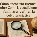 Cómo encontrar fuentes fiables sobre cómo las tradiciones familiares definen la cultura asiática