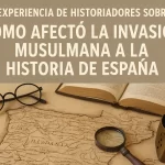 experiencia de historiadores sobre Cómo afectó la invasión musulmana a la historia de España