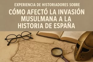experiencia de historiadores sobre Cómo afectó la invasión musulmana a la historia de España