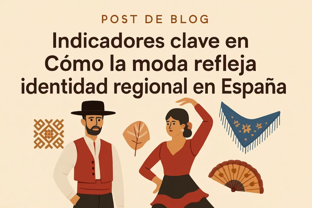 indicadores clave en Cómo la moda refleja la identidad regional en España