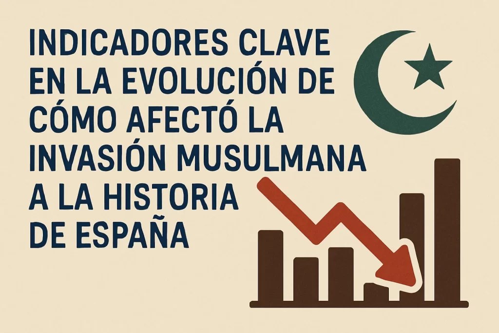 indicadores clave en la evolución de Cómo afectó la invasión musulmana a la historia de España