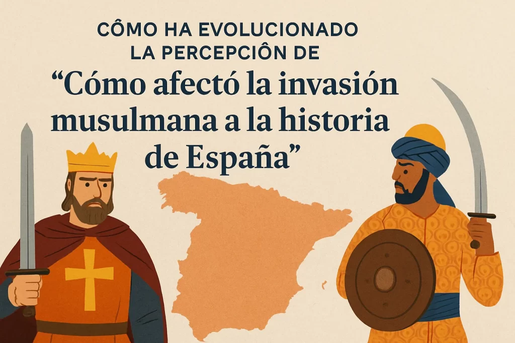 cómo ha evolucionado la percepción de Cómo afectó la invasión musulmana a la historia de España