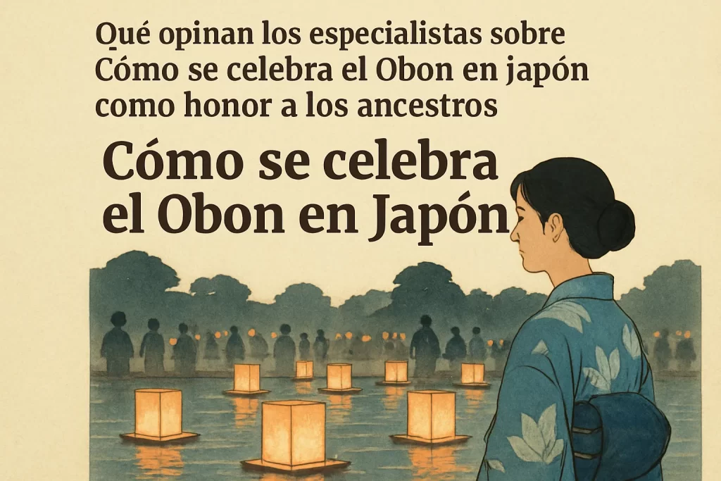 qué opinan los especialistas sobre Cómo se celebra el Obon en Japón como honor a los ancestros