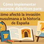 cómo implementar recursos didácticos para Cómo afectó la invasión musulmana a la historia de España