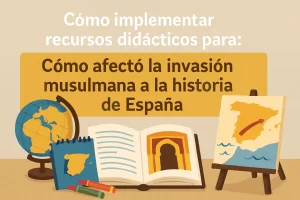 cómo implementar recursos didácticos para Cómo afectó la invasión musulmana a la historia de España