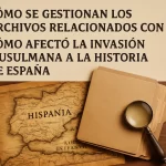 cómo se gestionan los archivos relacionados con Cómo afectó la invasión musulmana a la historia de España