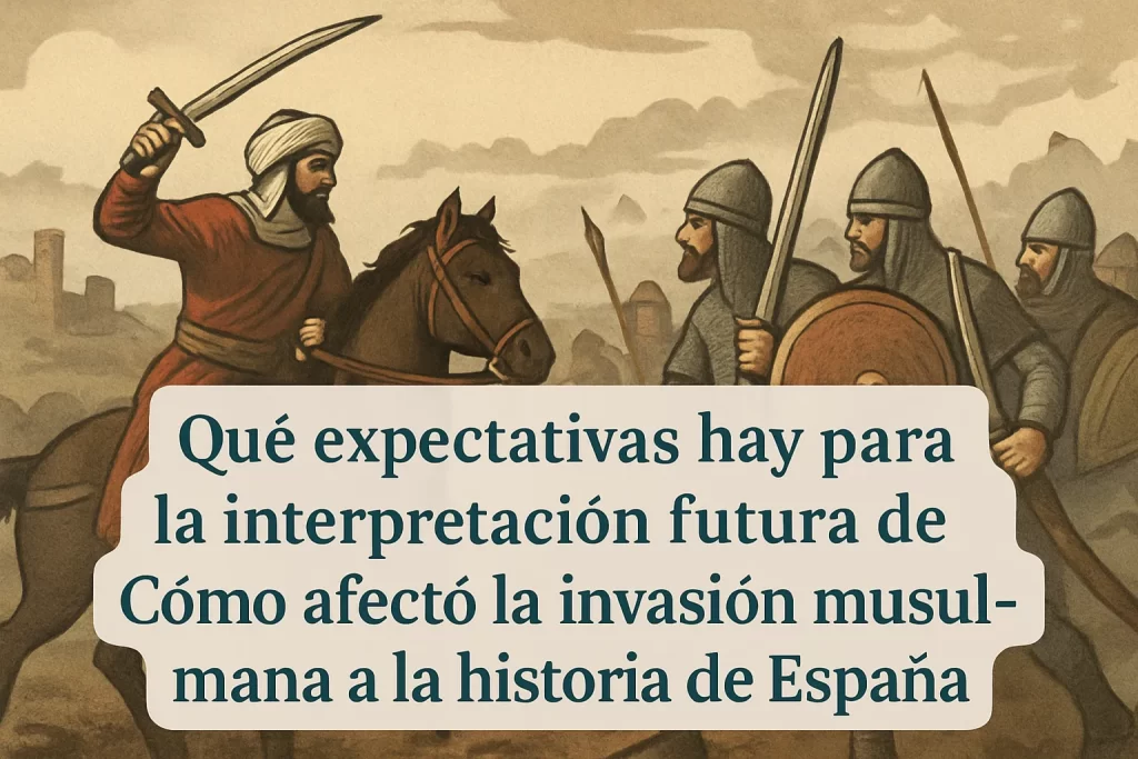 qué expectativas hay para la interpretación futura de Cómo afectó la invasión musulmana a la historia de España