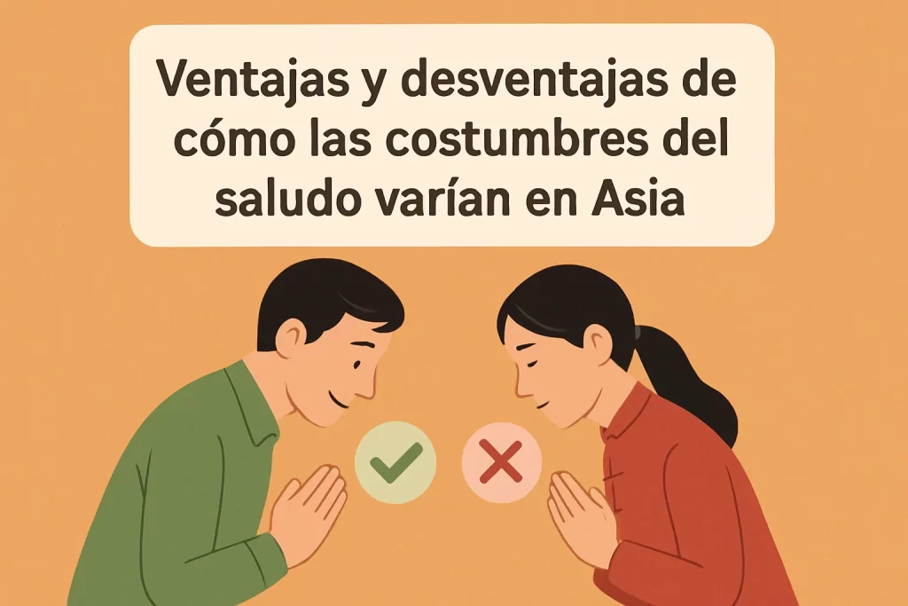 ventajas y desventajas de Cómo las costumbres del saludo varían en Asia