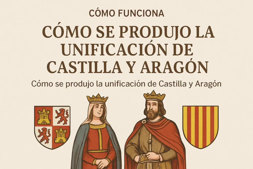 cómo funciona Cómo se produjo la unificación de Castilla y Aragón