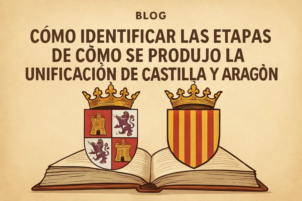 cómo identificar las etapas de Cómo se produjo la unificación de Castilla y Aragón