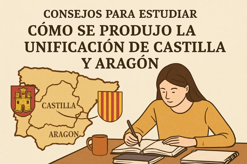 consejos para estudiar Cómo se produjo la unificación de Castilla y Aragón