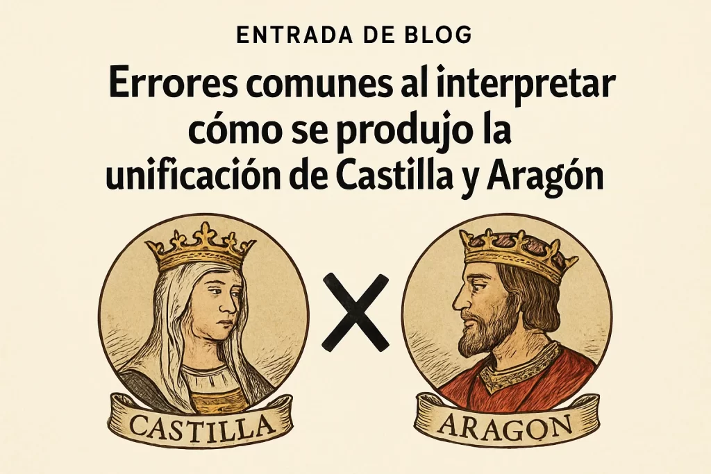 errores comunes al interpretar Cómo se produjo la unificación de Castilla y Aragón