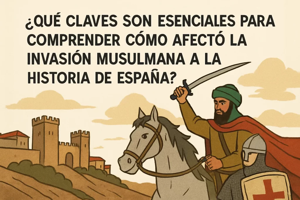 qué claves son esenciales para comprender Cómo afectó la invasión musulmana a la historia de España