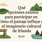Qué opciones existen para participar en Cómo el paisaje influye en el imaginario cultural de Irlanda