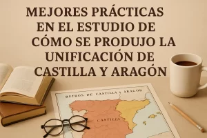 mejores prácticas en el estudio de Cómo se produjo la unificación de Castilla y Aragón