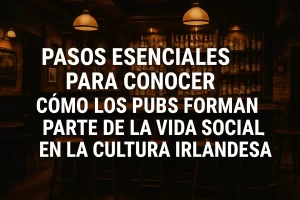 pasos esenciales para conocer Cómo los pubs forman parte de la vida social en la cultura irlandesa