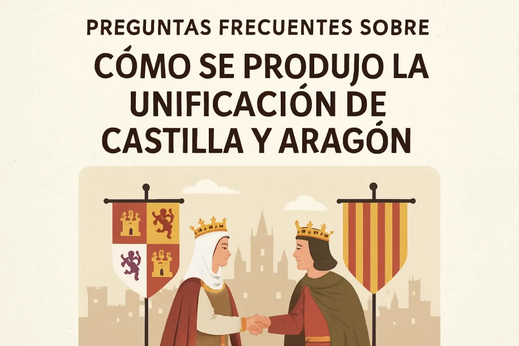 preguntas frecuentes sobre Cómo se produjo la unificación de Castilla y Aragón