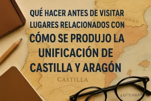 qué hacer antes de visitar lugares relacionados con Cómo se produjo la unificación de Castilla y Aragón