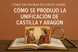 cómo encontrar recursos sobre Cómo se produjo la unificación de Castilla y Aragón