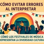 cómo evitar errores al interpretar Cómo los festivales de música representan la diversidad cultural