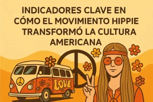 indicadores clave en Cómo el movimiento hippie transformó la cultura americana
