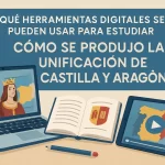 qué herramientas digitales se pueden usar para estudiar Cómo se produjo la unificación de Castilla y Aragón