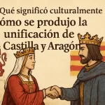 qué significó culturalmente Cómo se produjo la unificación de Castilla y Aragón