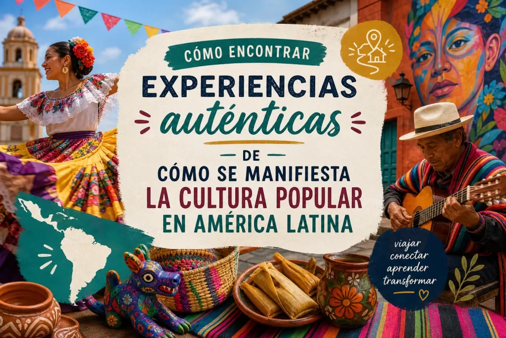 cómo encontrar experiencias auténticas de Cómo se manifiesta la cultura popular en América Latina
