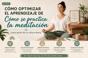 cómo optimizar el aprendizaje de Cómo se practica la meditación como parte de la cultura diaria