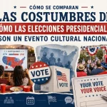 cómo se comparan las costumbres de Cómo las elecciones presidenciales son un evento cultural nacional