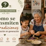 Preguntas frecuentes: ¿Cómo se transmiten las tradiciones de generación en generación?