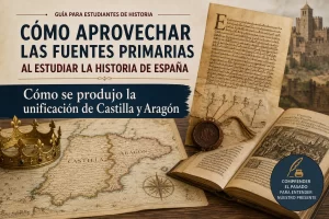 cómo aprovechar las fuentes primarias al estudiar la historia de España Cómo se produjo la unificación de Castilla y Aragón