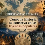 diferencias culturales en Cómo la historia se conserva en las leyendas populares