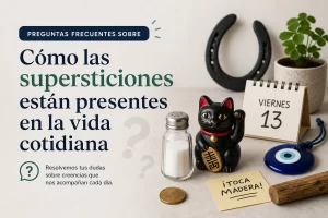 preguntas frecuentes sobre Cómo las supersticiones están presentes en la vida cotidiana