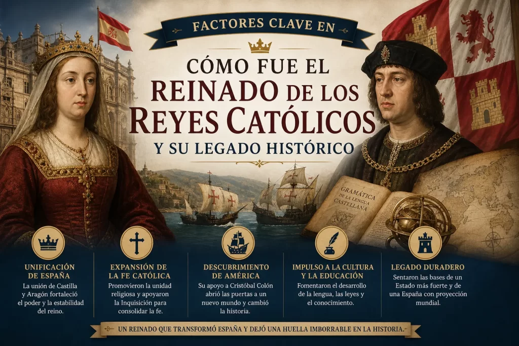 factores clave en Cómo fue el reinado de los Reyes Católicos y su legado histórico