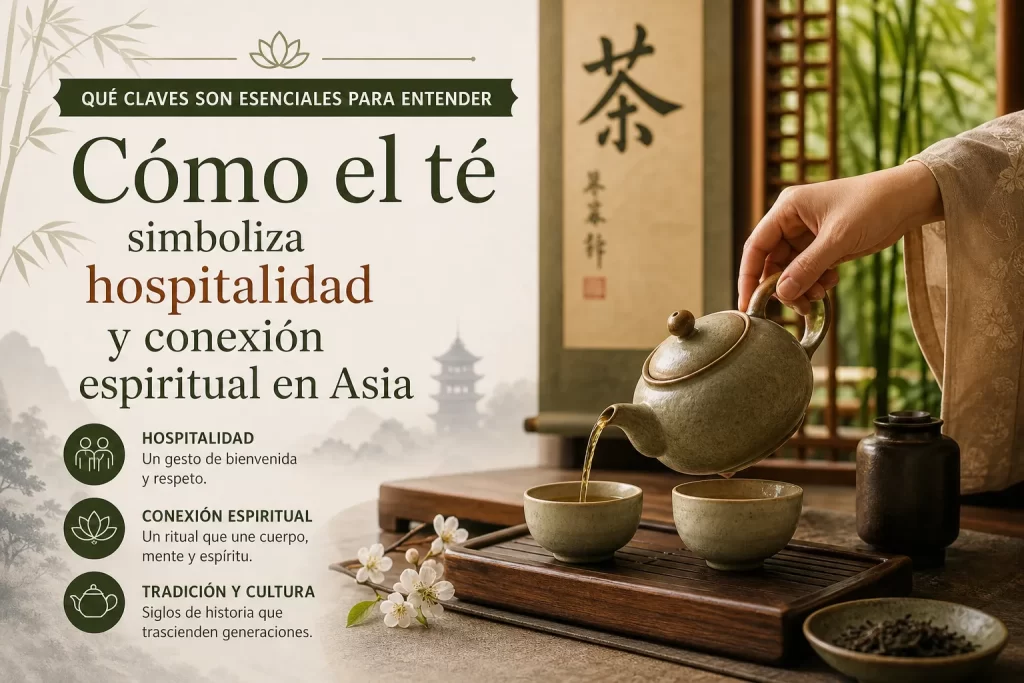 qué claves son esenciales para entender Cómo el té simboliza hospitalidad y conexión espiritual en Asia