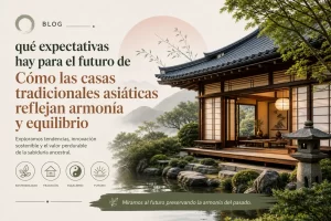 qué expectativas hay para el futuro de Cómo las casas tradicionales asiáticas reflejan armonía y equilibrio